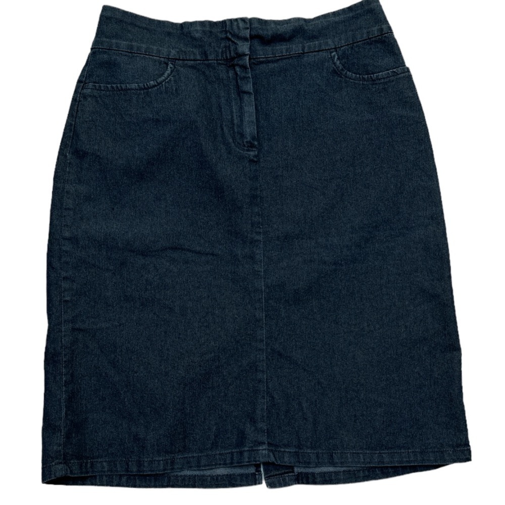 United Colors of Benetton Jean Skirt Vintage Made in Italy Size 38 US Size 8
